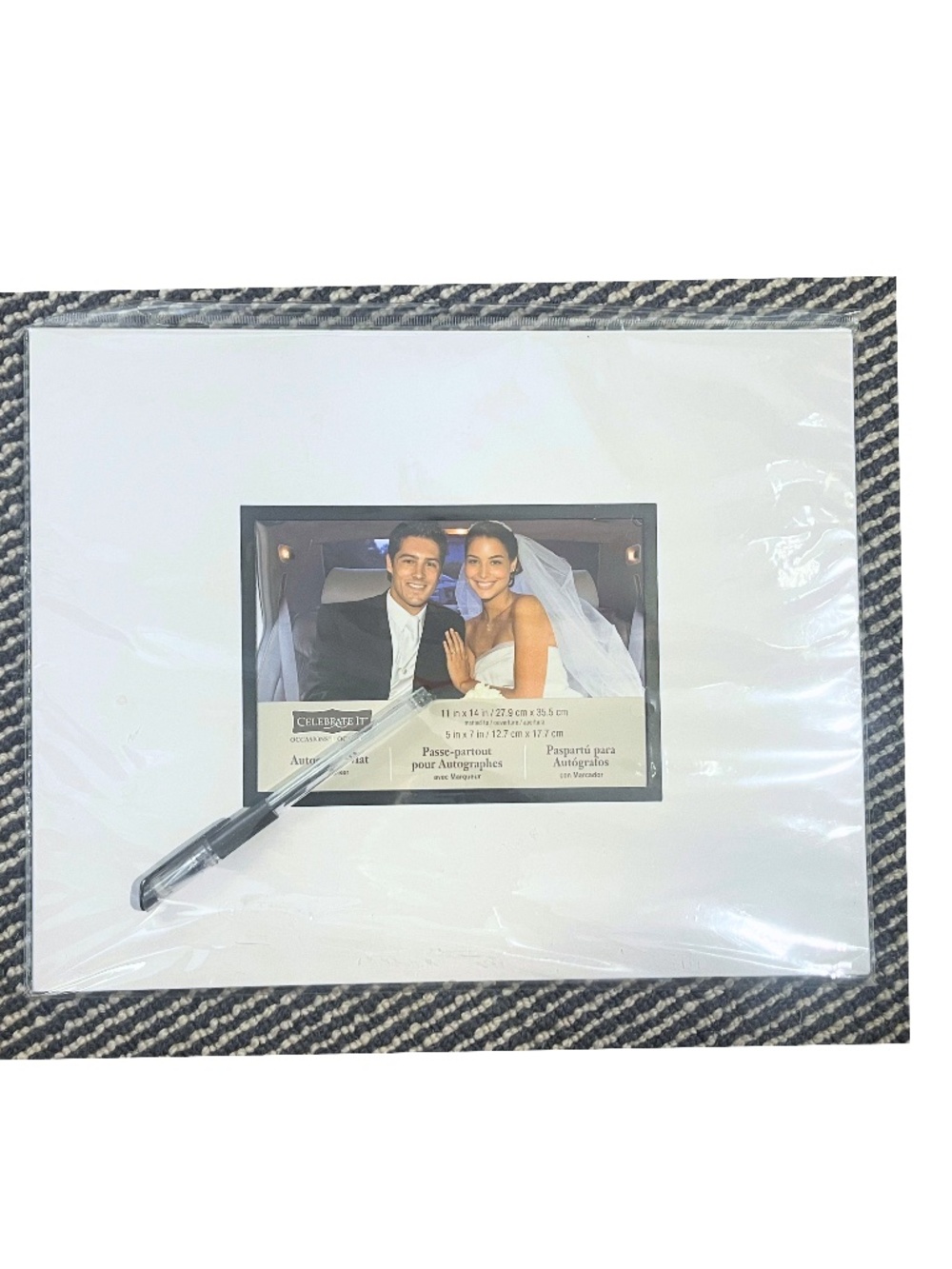 Autograph Mat with Marker- New in package